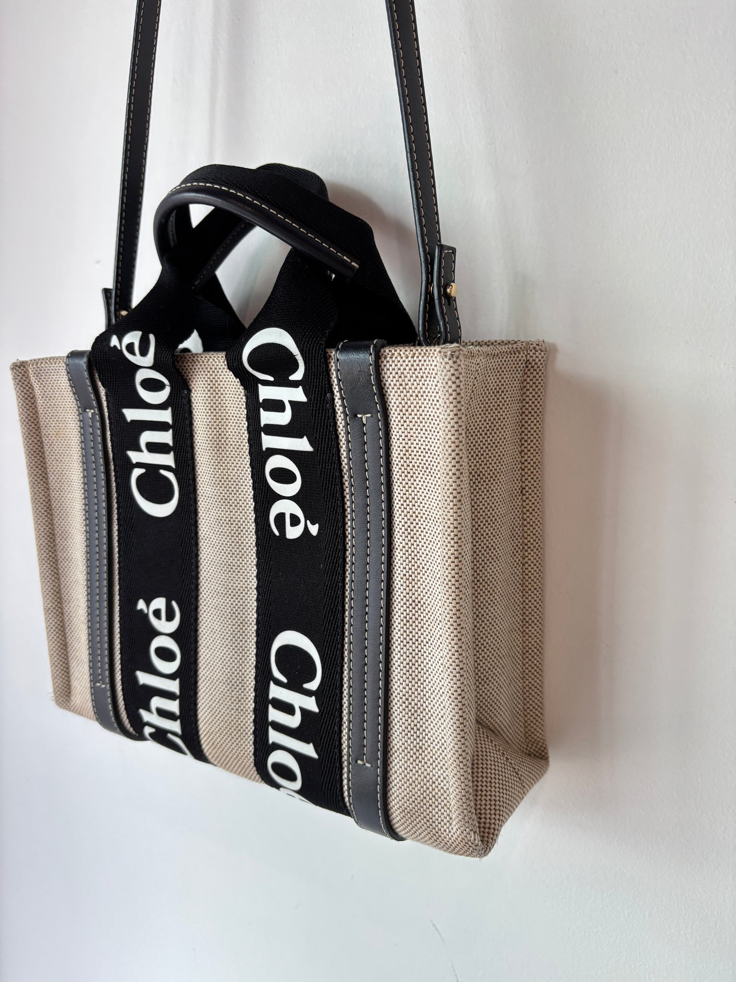 Chloe 'Woody' Small Tote