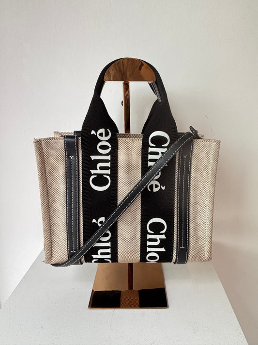 Chloe 'Woody' Small Tote