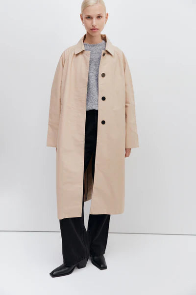 Nude Lucy 'Gomez' Trench ~ size XXS