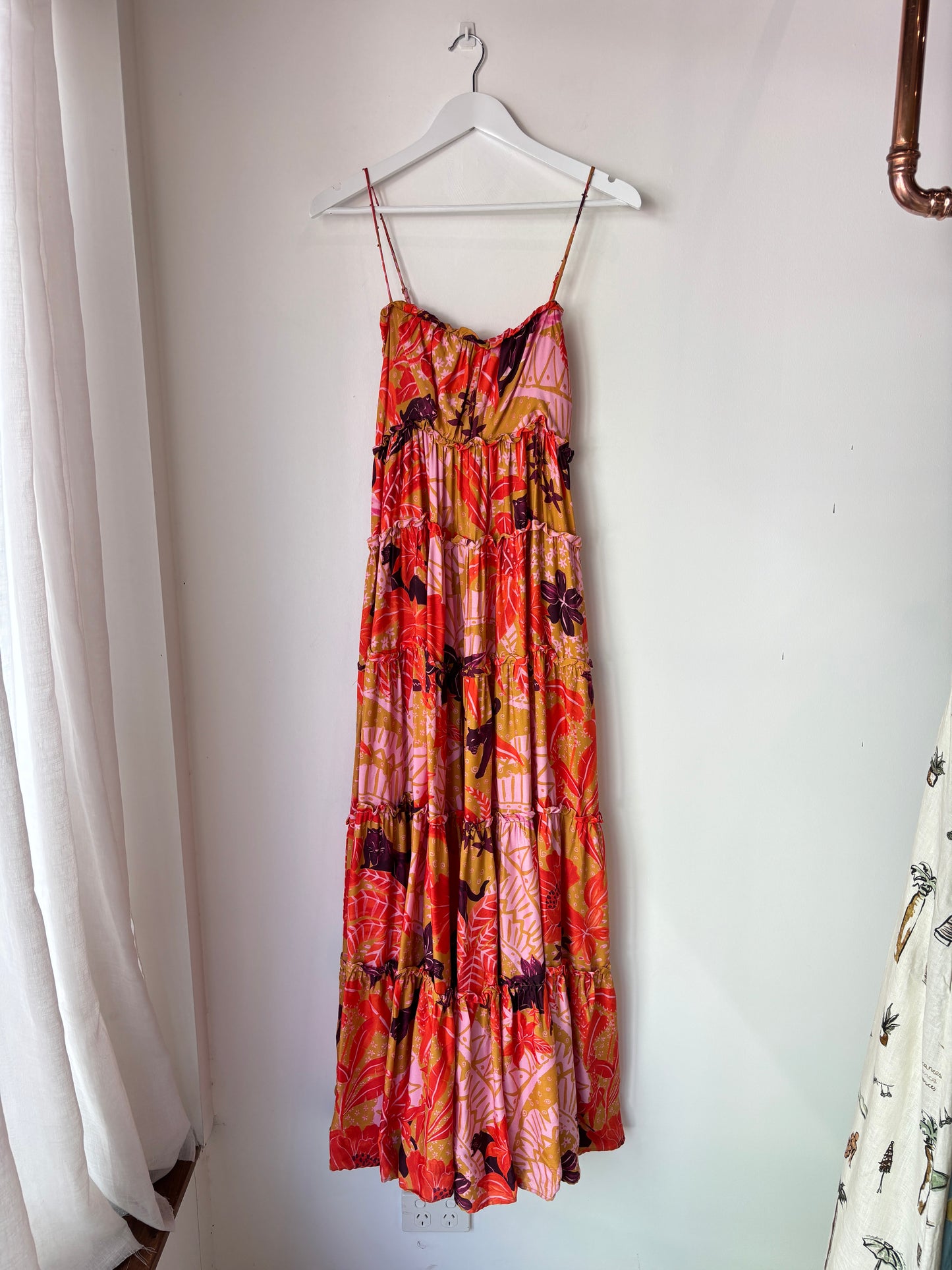 Farm Rio 'Jungle Panther' Dress ~ size Medium