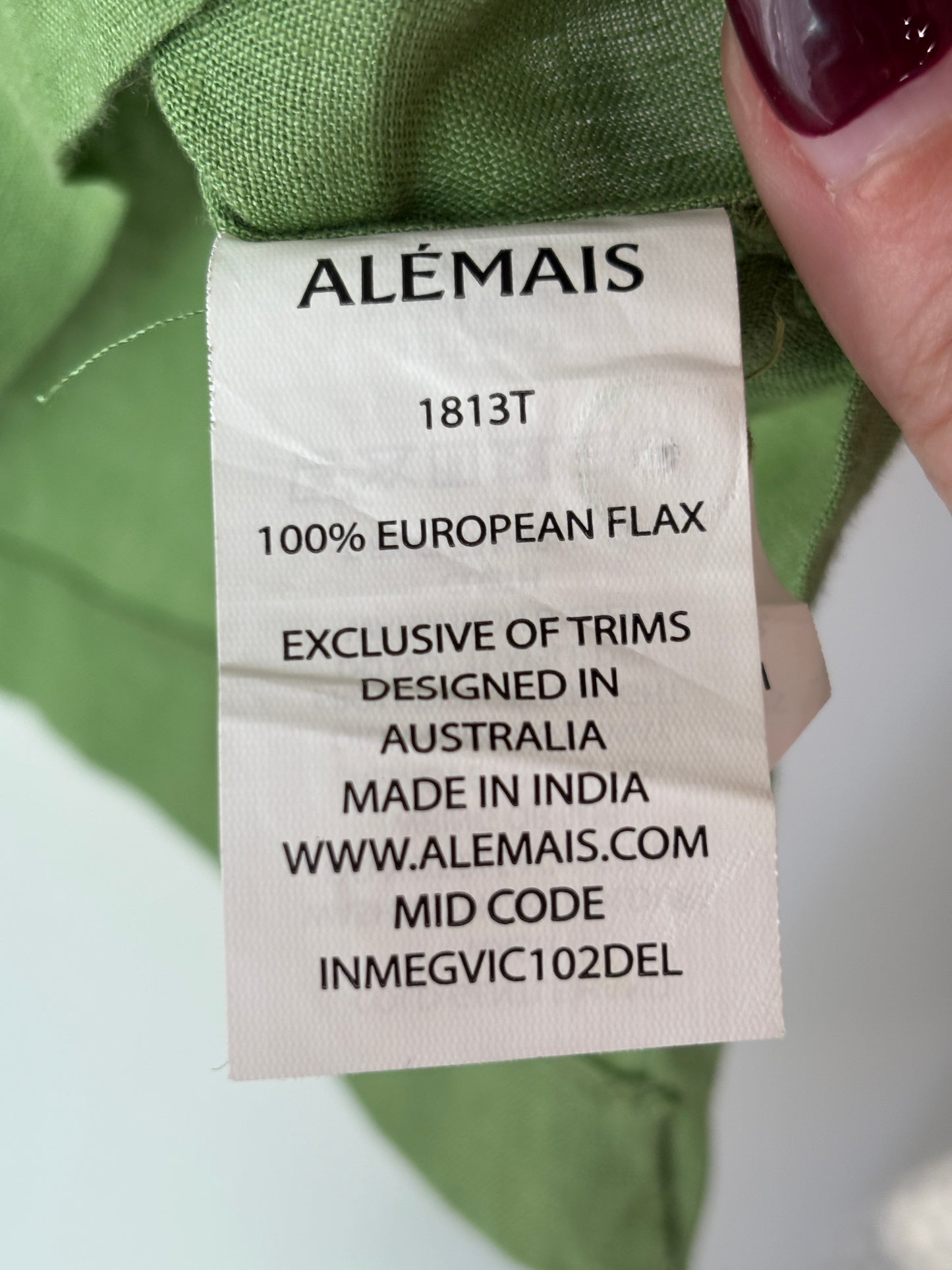 Alemais 'Lovella' Shirt ~ size 8