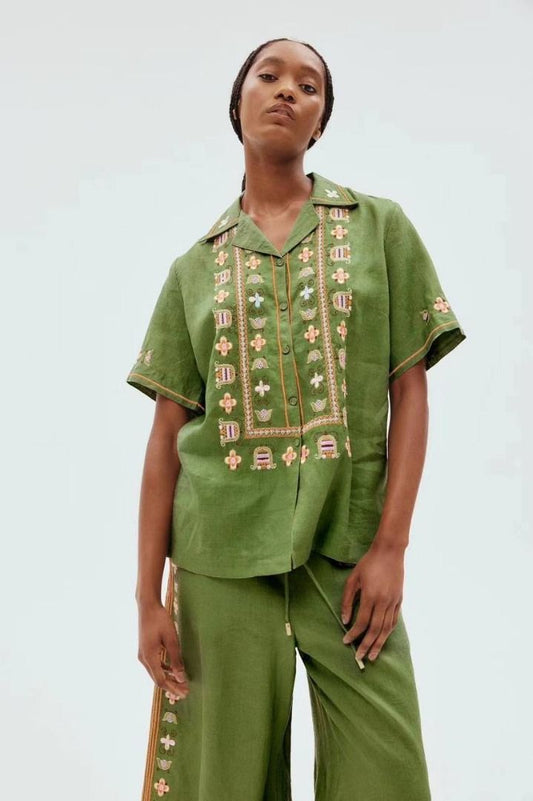 Alemais 'Lovella' Shirt ~ size 8