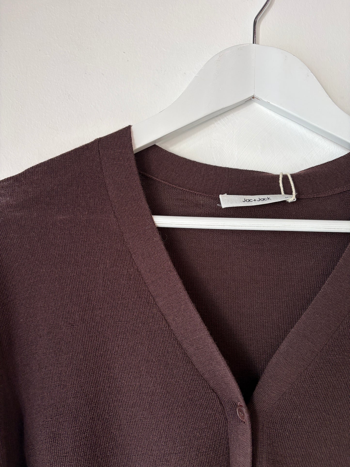 Jac + Jack Merino Cardigan ~ size Medium