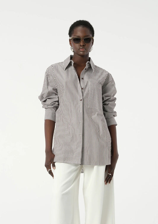 Elka Collective ‘Faye’ Stripe Shirt ~ size 4