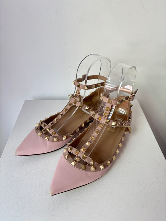 Valentino 'Rockstud' flats ~ size 39
