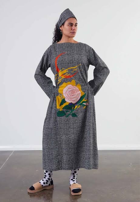 Verner 'Sack' maxi dress ~ size L