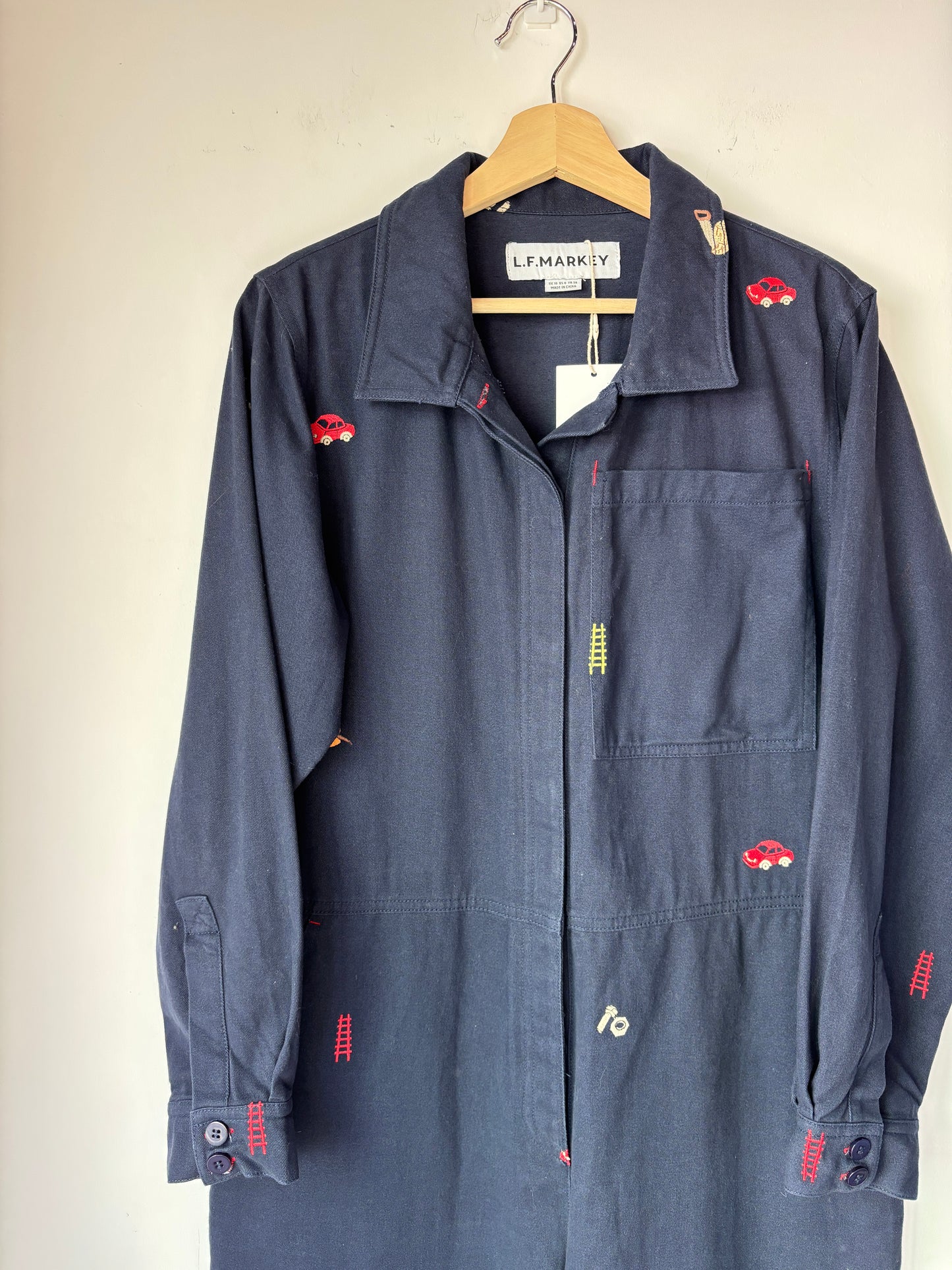 L.F. Markey 'Angus' boilersuit ` size 10