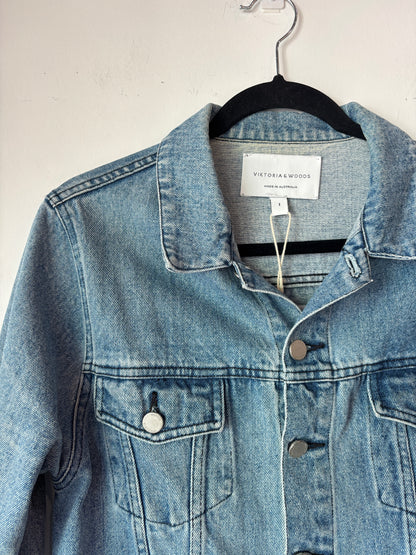 Viktoria & Woods denim jacket ~ size 1 (au 8)