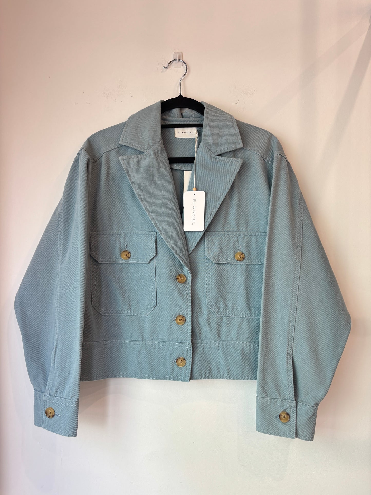 Flannel 'Reed' jacket ~ size S/M