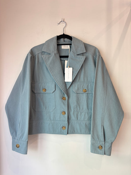 Flannel 'Reed' jacket ~ size S/M