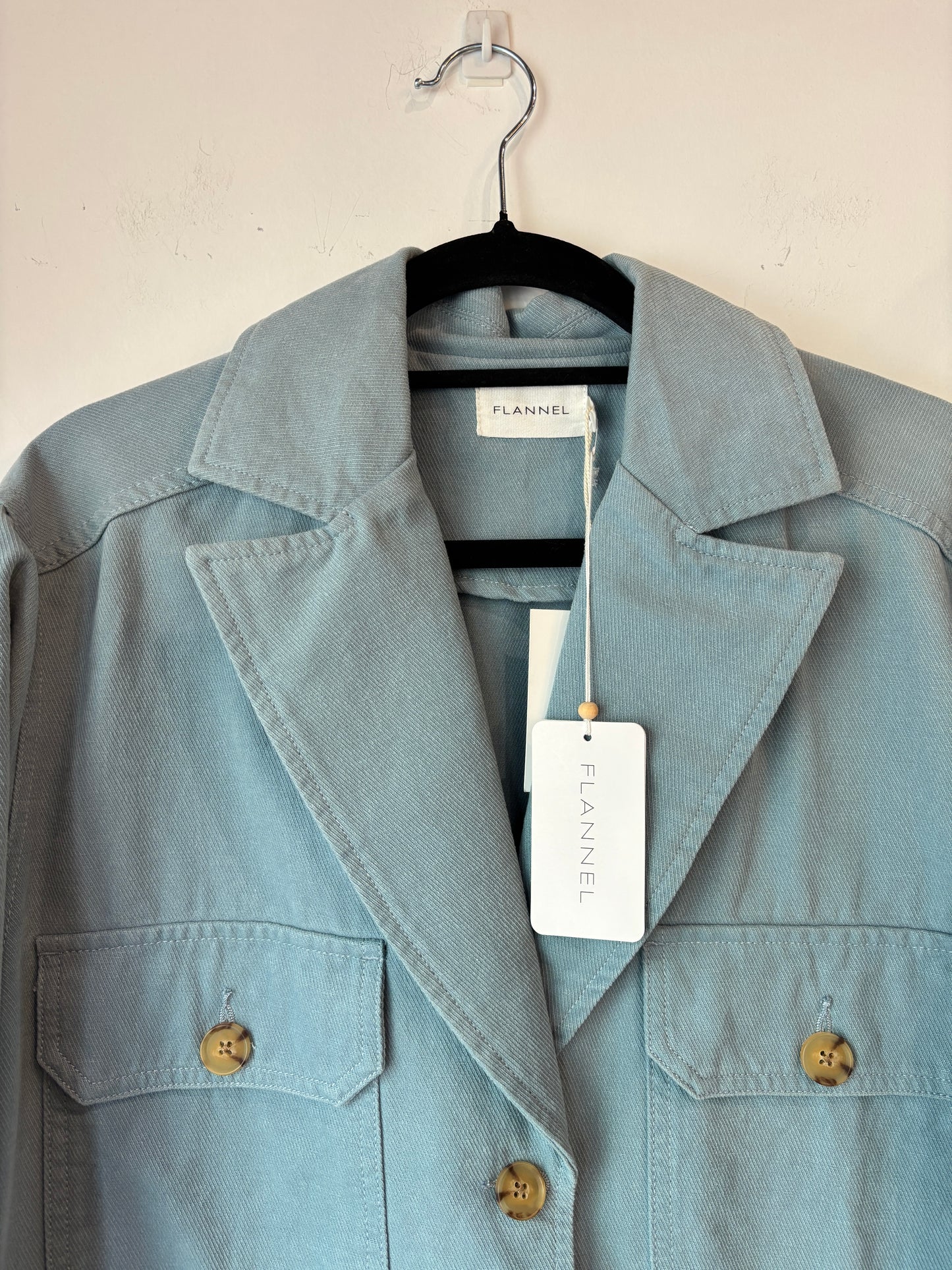 Flannel 'Reed' jacket ~ size S/M