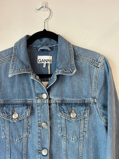 Ganni denim mini dress ~ size 38 (au 10)