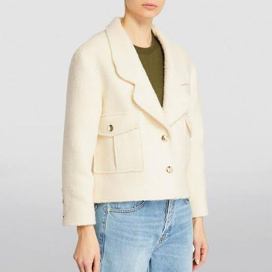 Sandro boucle jacket ~ size 36 (au 10)