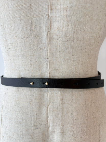 VIKTORIA & WOODS 'HALSTON' BLACK BELT - SZ M/L