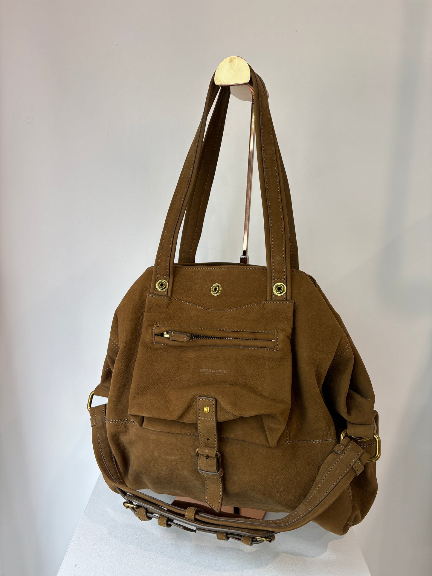Jerome Dreyfuss 'Billy' suede tote ~ sz M