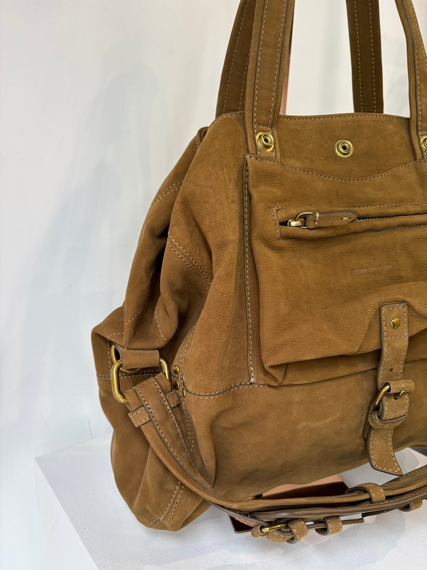 Jerome Dreyfuss 'Billy' suede tote ~ sz M