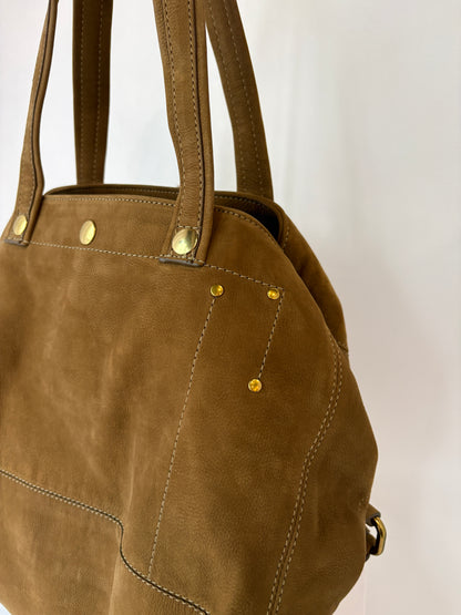 Jerome Dreyfuss 'Billy' suede tote ~ sz M