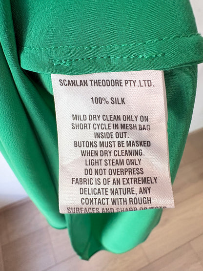 Scanlan Theodore Silk Dress ~ size 8