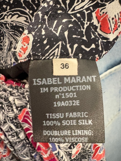 Isabel Marant Silk Skirt ~ size 36 (au 8)