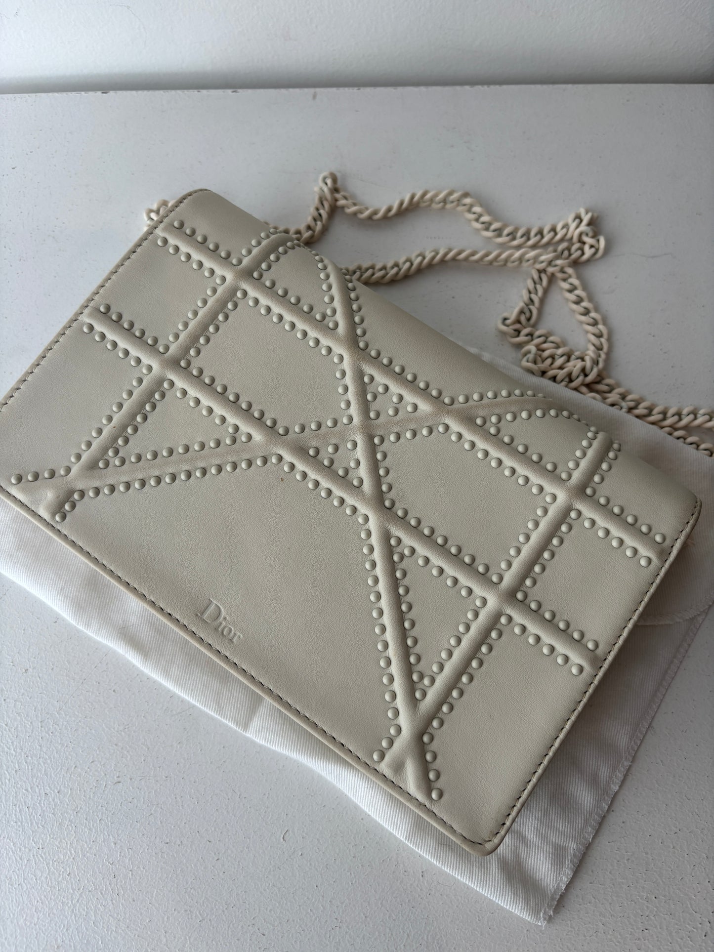 Christian Dior 'Diorama' Wallet on Chain