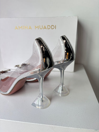 Amina Muaddi 'Begum' Heels ~ size 42