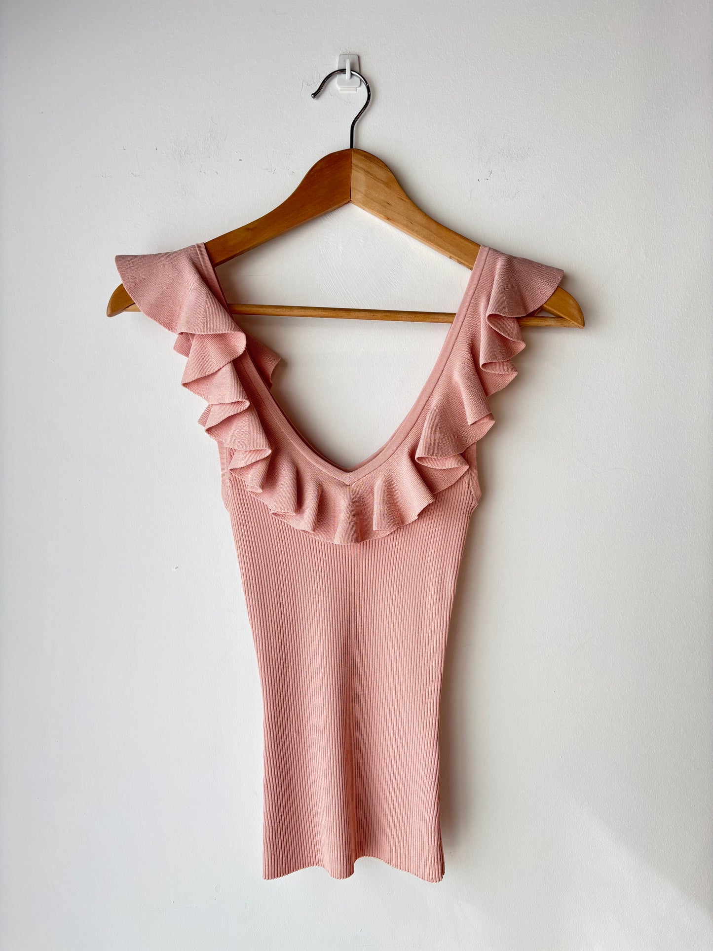 Zimmermann 'Chintz' blush top ~ sz 0 (au 8)