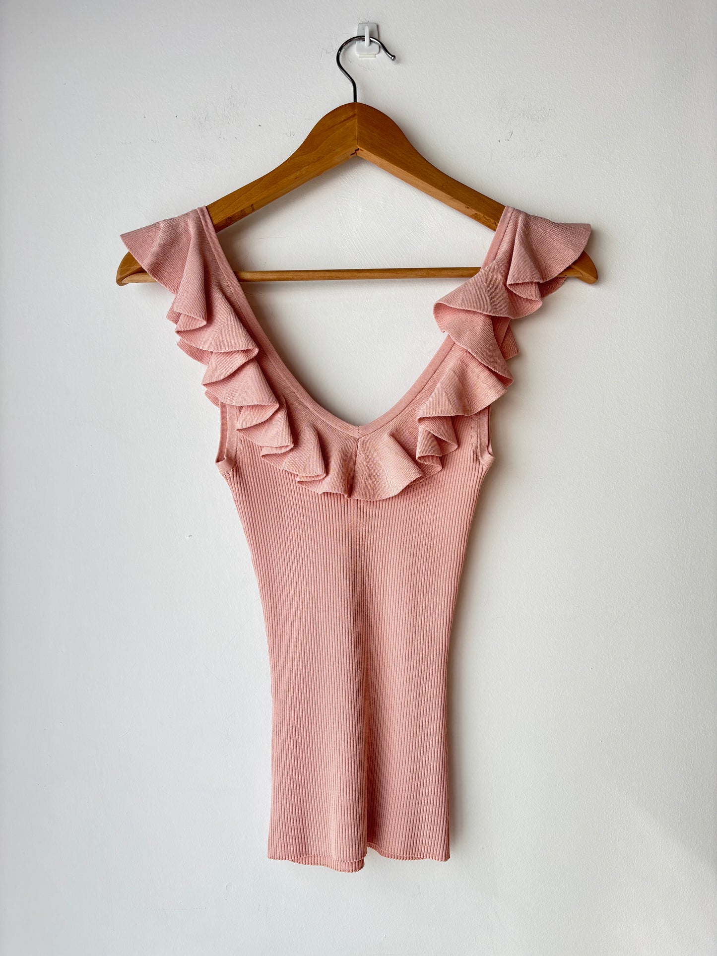 Zimmermann 'Chintz' blush top ~ sz 0 (au 8)