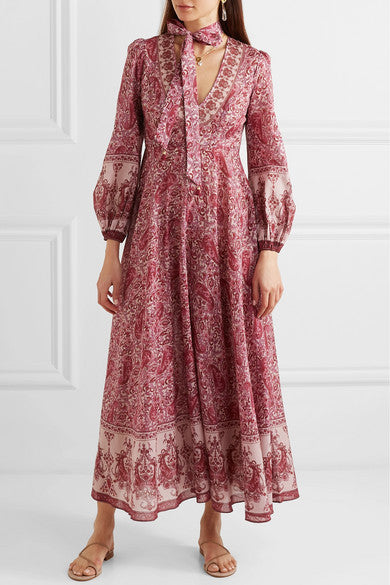 Zimmermann 'Amari' maxi dress ~ size 1 (au 8-10)