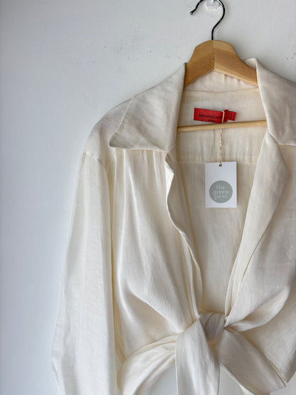 Manning Cartell silk/linen blouse ~ size 12