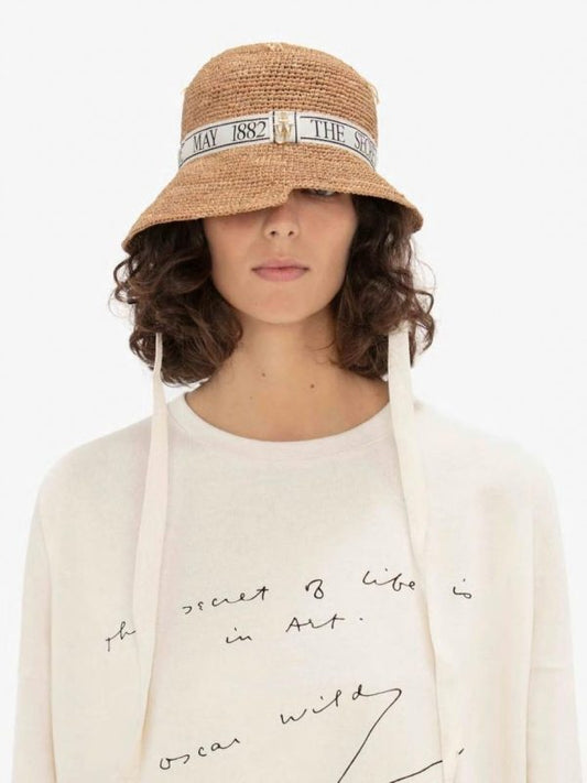 JW Anderson ‘Oscar Wilde’ raffia hat