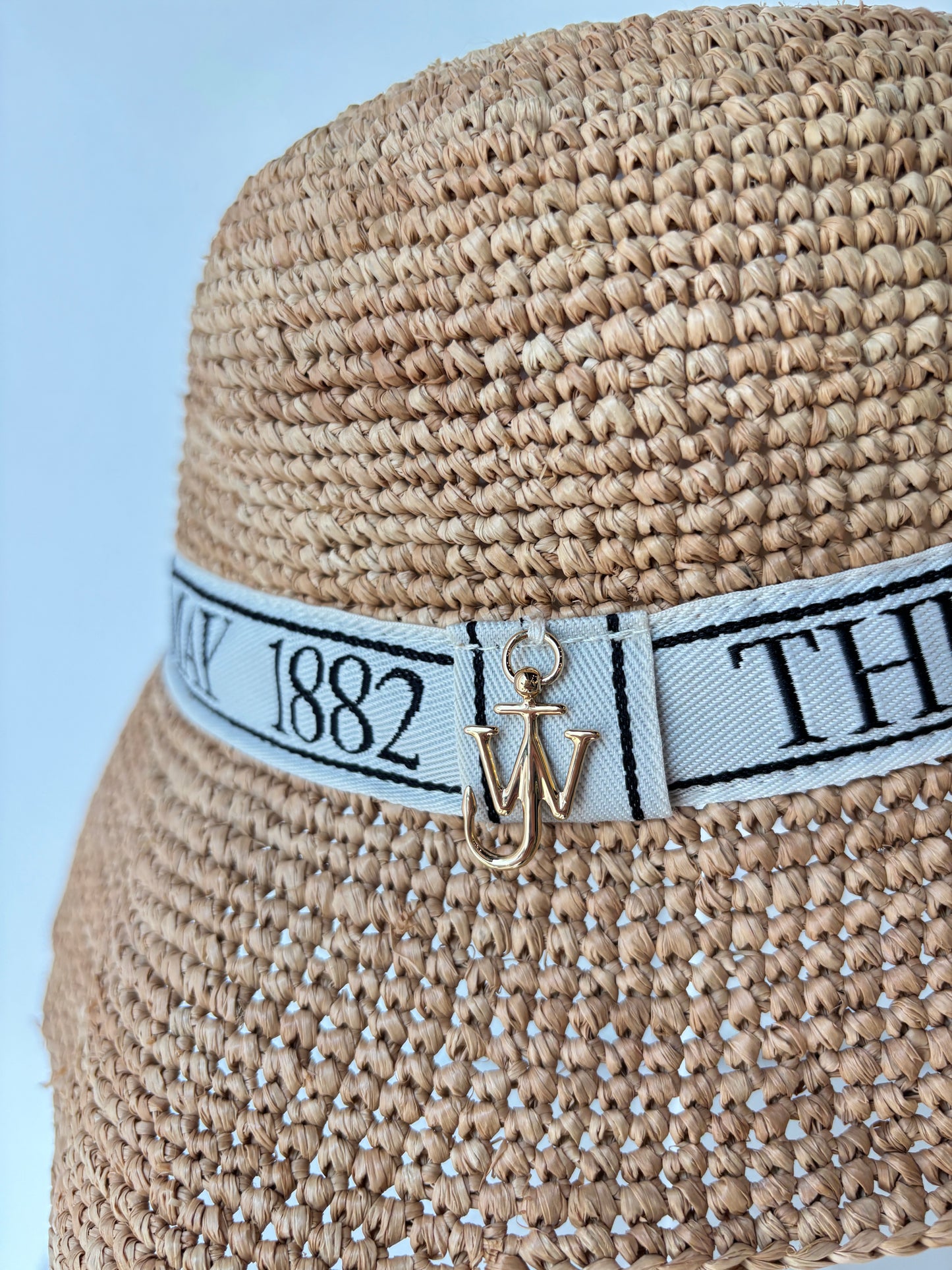 JW Anderson ‘Oscar Wilde’ raffia hat