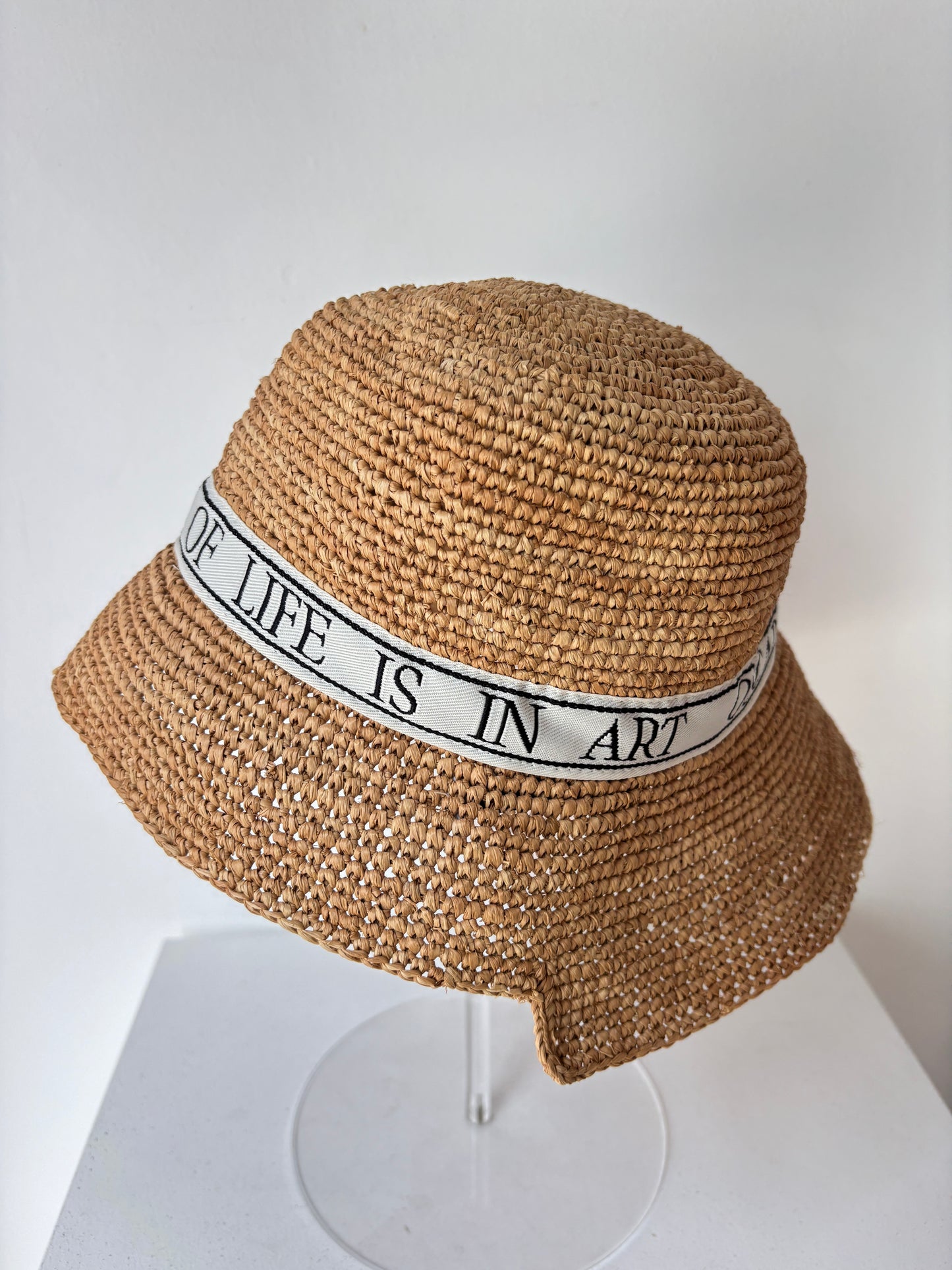JW Anderson ‘Oscar Wilde’ raffia hat