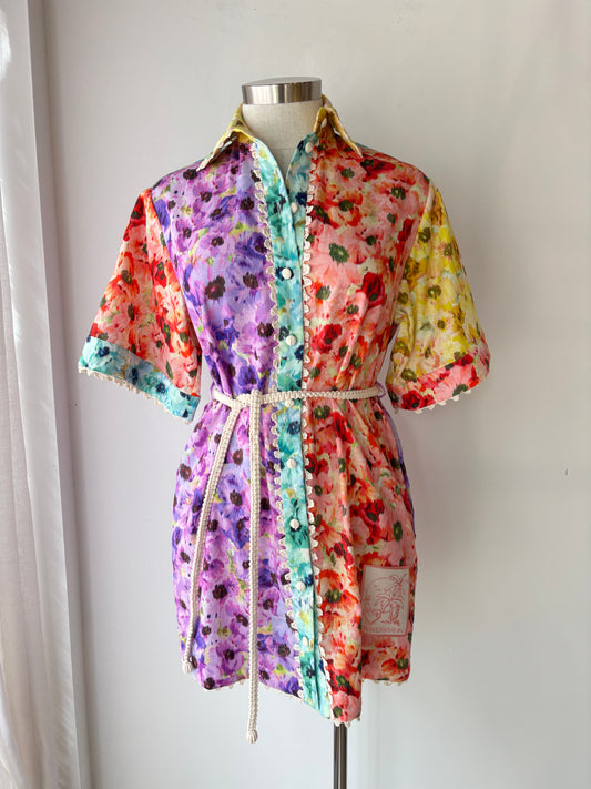 Zimmermann 'Lightburst' mini dress ~ size 0P