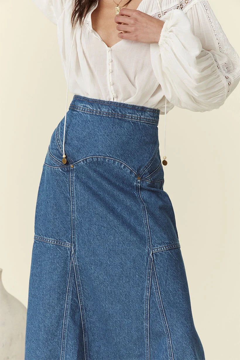 Spell 'Muse' maxi skirt ~ size M