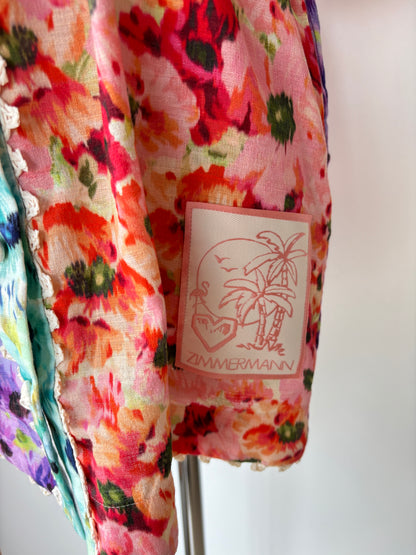 Zimmermann 'Lightburst' mini dress ~ size 0P