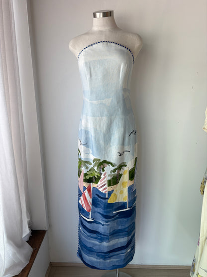 Leo Lin 'Ava' maxi dress ~ size 10