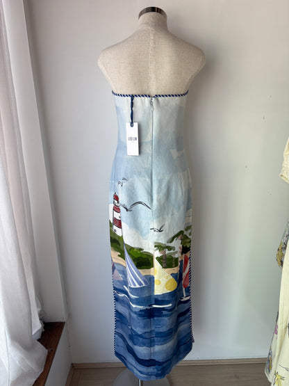 Leo Lin 'Ava' maxi dress ~ size 10