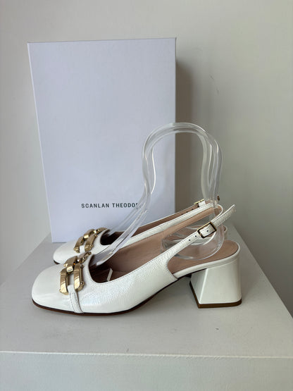 Scanlan Theodore Sling Back Heels ~ size 37