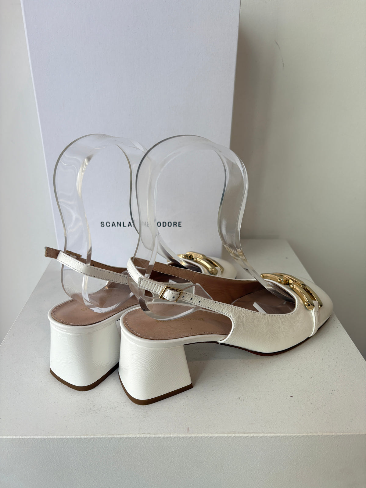 Scanlan Theodore Sling Back Heels ~ size 37