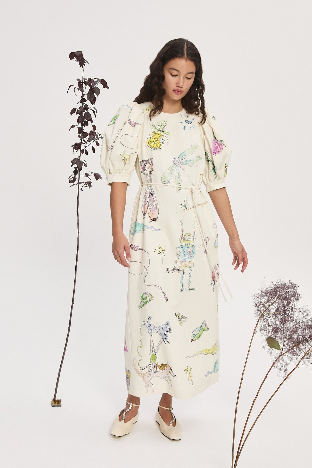 Alemais 'Court' midi dress ~ size 14