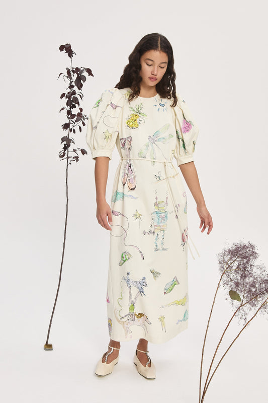 Alemais 'Court' midi dress ~ size 14