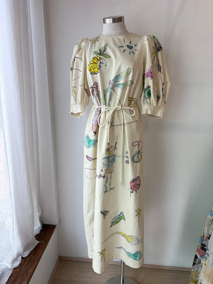 Alemais 'Court' midi dress ~ size 14