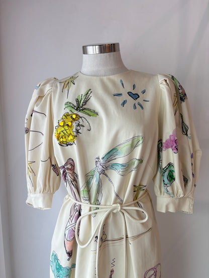 Alemais 'Court' midi dress ~ size 14