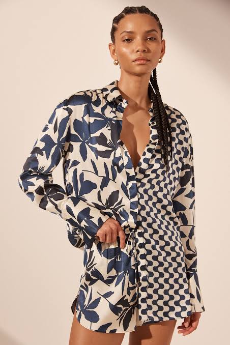Shona Joy 'Magnolia' Shirt ~ size 8