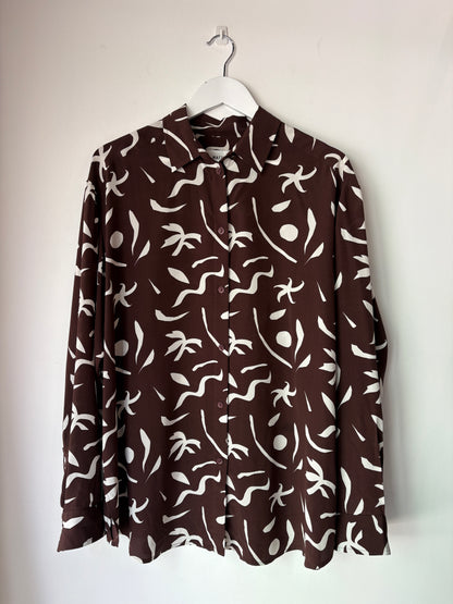 Matteau Silk Shirt ~ size 5 (au14)