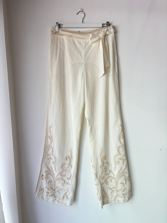 Hale Bob 'Amy' Linen Pants ~ size M