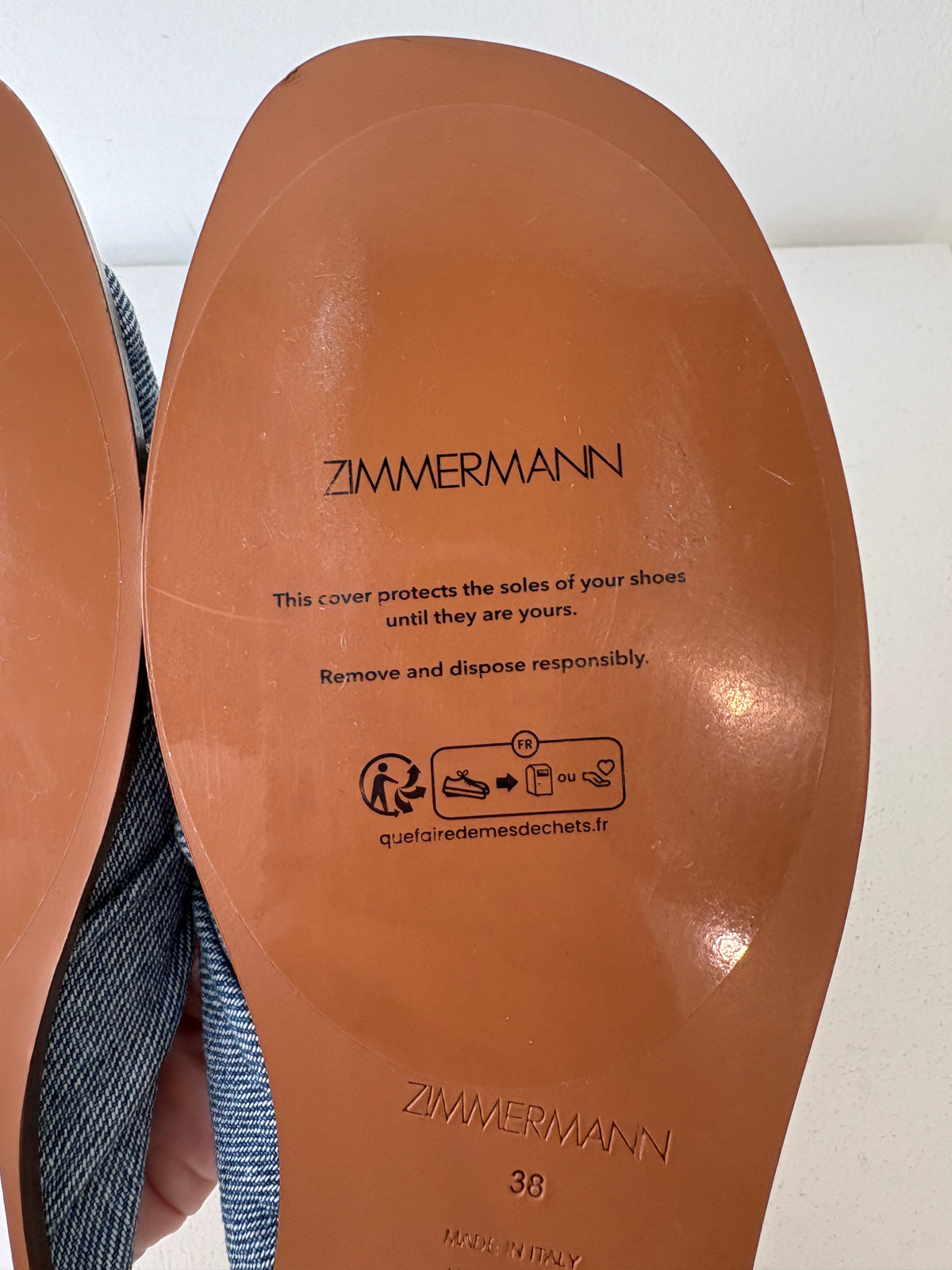 Zimmermann 'Gleam' slides ~ sz 38