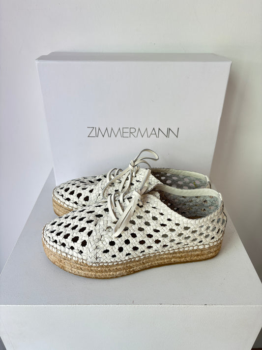 Zimmermann Woven Espadrille ~ size 38
