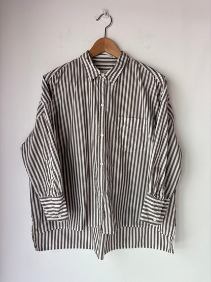 Nili Lotan Stripe Shirt ~ size Large