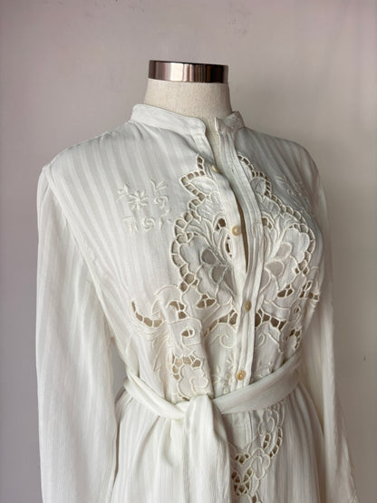 Flannel Midi Dress ~ size 2 (au 10-12)